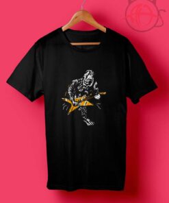 Sasquatch Playing Guitar T Shirts