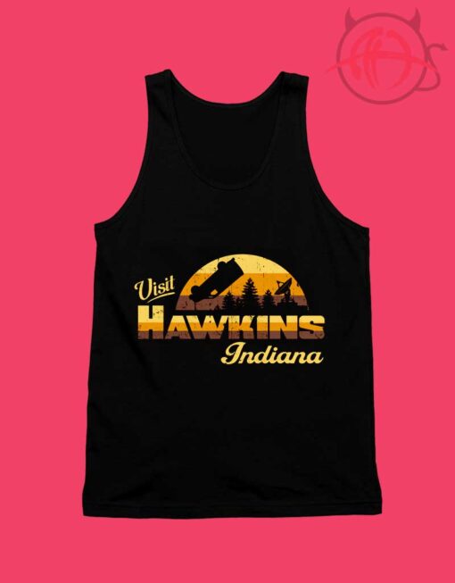 Visit Hawkins Indiana Unisex Tank Top