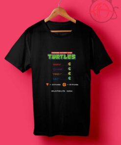 8 Bit Turtles Ninja T Shirts