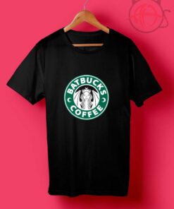 Bat Starbuck Coffee T Shirts