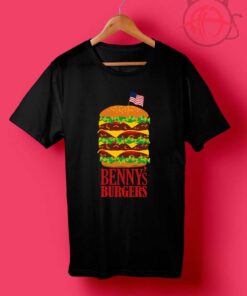 Benny's Burgers Stranger Things T Shirts