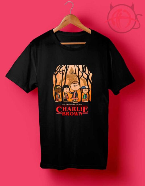 Charlie Brown Upside Down T Shirts