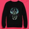 Cosmic Purrrcraft Crewneck Sweatshirt