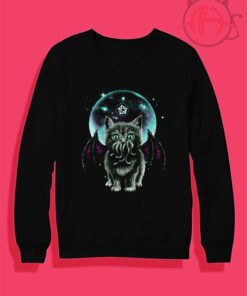 Cosmic Purrrcraft Crewneck Sweatshirt