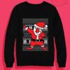 Dabbin Santa Ugly Christmas Crewneck Sweatshirt