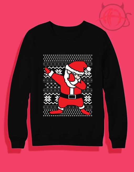 Dabbin Santa Ugly Christmas