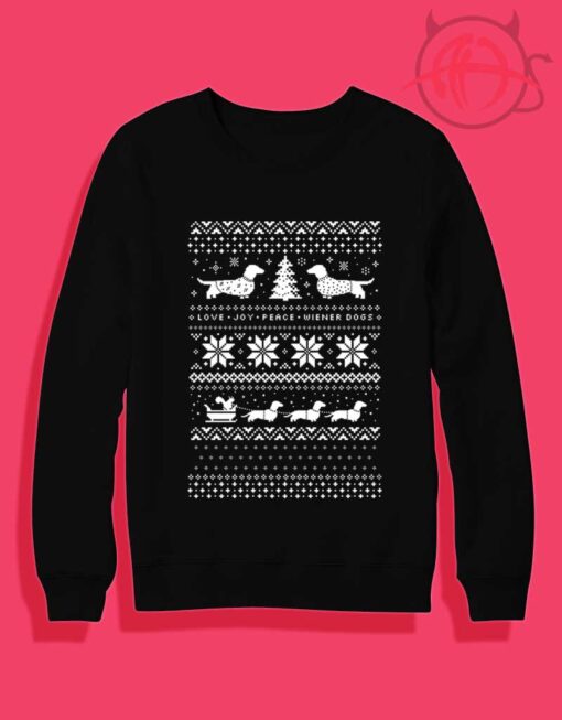 Dachshunds Christmas Ugly
