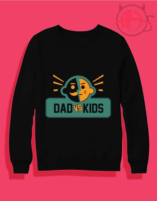 Dad Vs Kids Monopoly Crewneck Sweatshirt