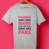 Friends are Like Boobs