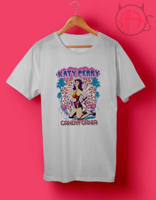 Katy Perry Los Angles Candyfornia T Shirts