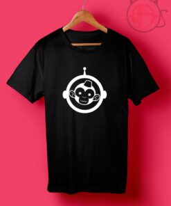 Monkey Astronut Space T Shirts