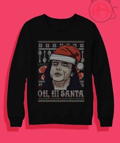 Oh Hi Santa Ugly Crewneck Sweatshirt