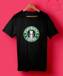 Pony Starbuck Coffee T Shirts