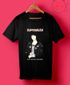 Ramonalisa Mashup Ramones T Shirts