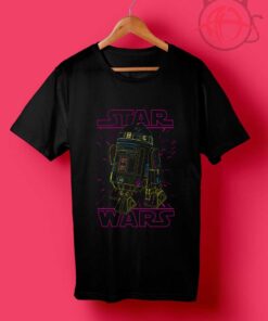 Star Wars Neon R2 D2 T Shirts