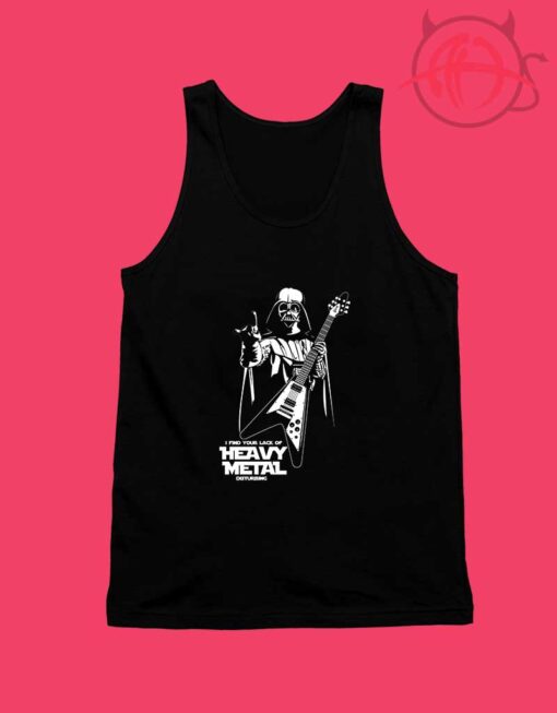 Darth Vader Heavy Metal Unisex Tank Top