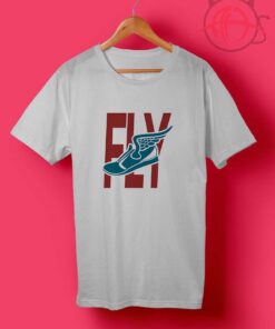 Fly Shoes Logo T Shirts