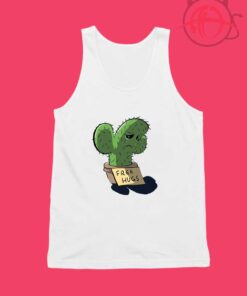 Free Hug Cactus Sad Unisex Tank Top