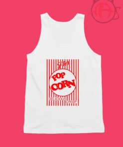 Funny Pop Corn Unisex Tank Top