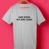 Cheap Custom Tee Kanye Attitude With Drake Feelings T Shirts