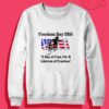 National Freedom Day Crewneck Sweatshirt