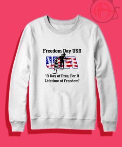 National Freedom Day Crewneck Sweatshirt