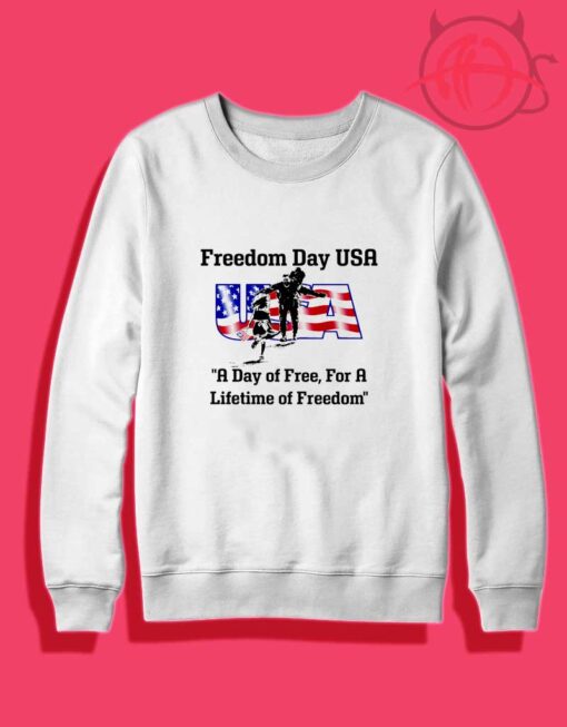 National Freedom Day Crewneck Sweatshirt