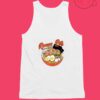 Ramen Pug Unisex Tank Top