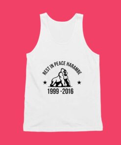 Rest In Peace Harambe Unisex Tank Top