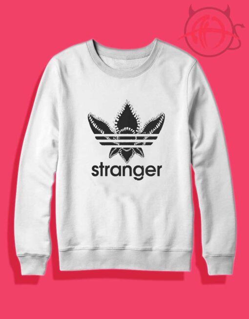 Stranger Things Adidas Inspired Crewneck Sweatshirt