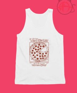 Vitruvian Pizza Unisex Tank Top