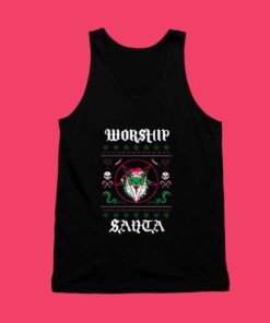 Worship Santa Unisex Tank Top