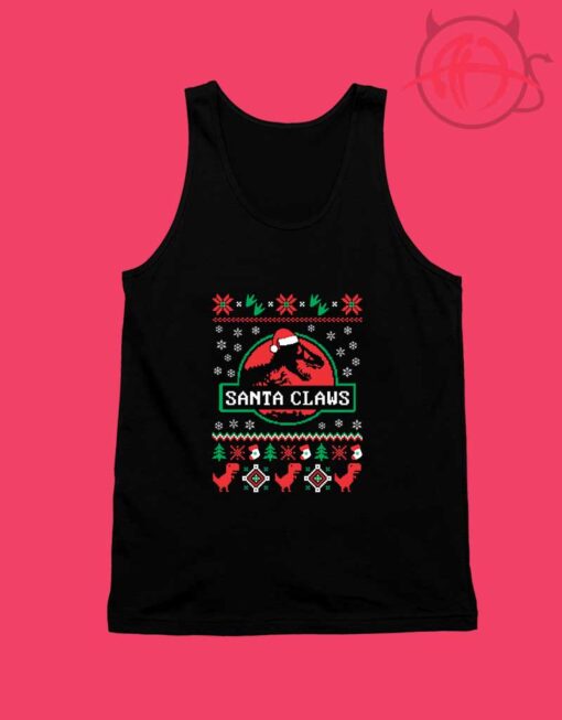 Santa Claws Unisex Tank Top