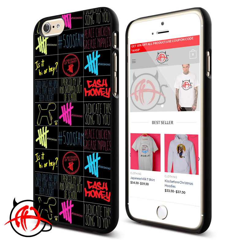 5 SOS Quote Collage Phone Cases Trend