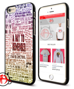A Day To Remember Lyrics Collage Phone Cases Trend