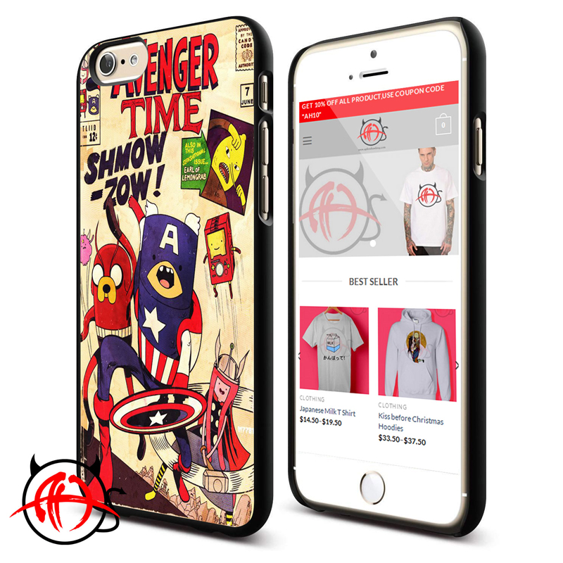 Adventure Time Avenger Inspired Phone Cases Trend