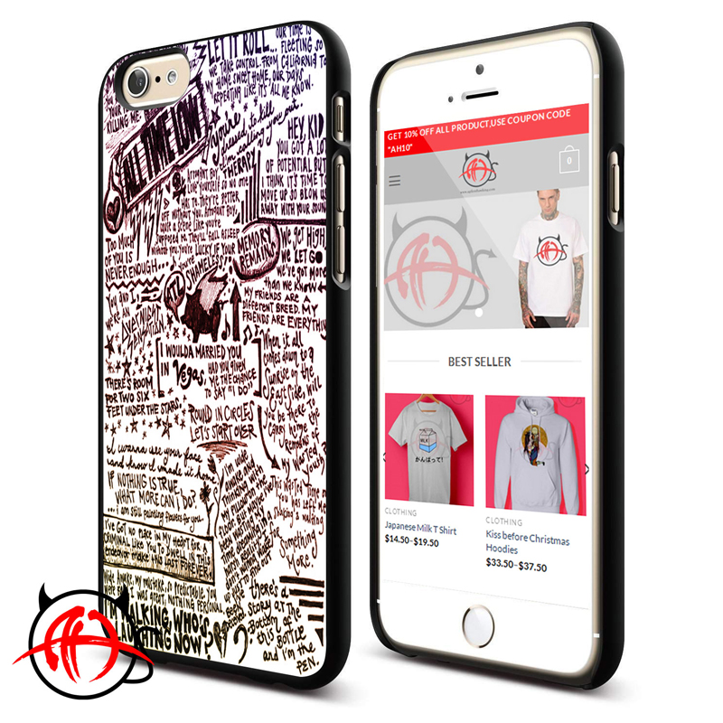 All Time Low Note Phone Cases Trend