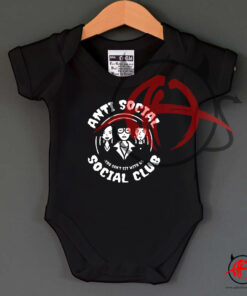 Anti Social Social Club Baby Onesie