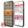 Apple Burberry Pattern Phone Cases Trend