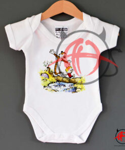 Calvin And Hobbes Discovered Baby Onesie