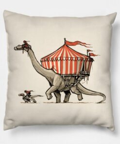 Dino Circus Pillow Case