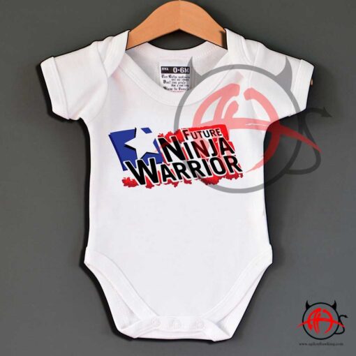 Future Ninja Warrior Baby Onesie