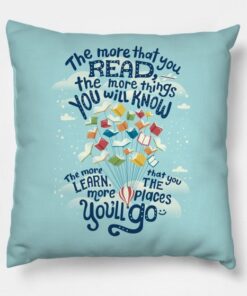 Go places Books Pillow Case