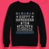Happy Hanukkah Ugly Crewneck Sweatshirt