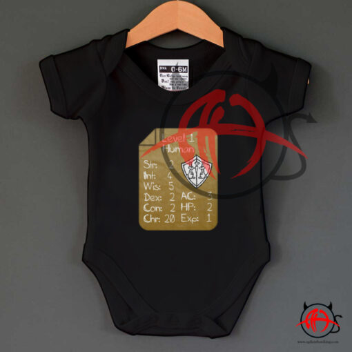 Level 1 Human Baby Onesie