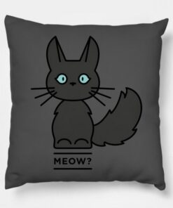 Meow Solid Pillow Case