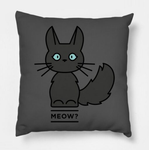 Meow Solid Pillow Case