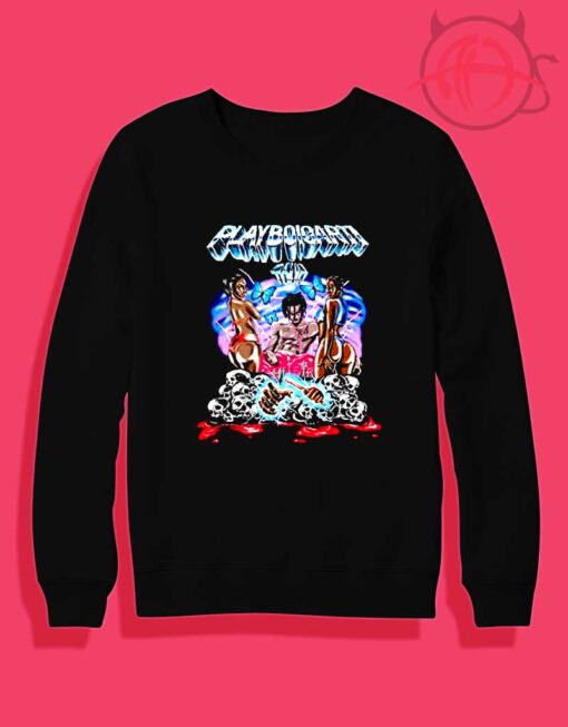 Playboi Carti Hip Hop Crewneck Sweatshirt