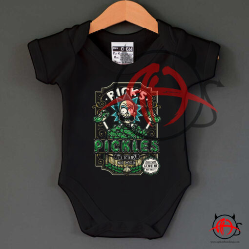 Rick Pickles Baby Onesie