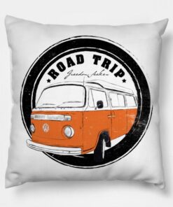 Road Trip Kombi Van Pillow Case